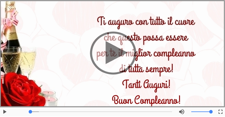 Tanti Auguri! Buon Compleanno!