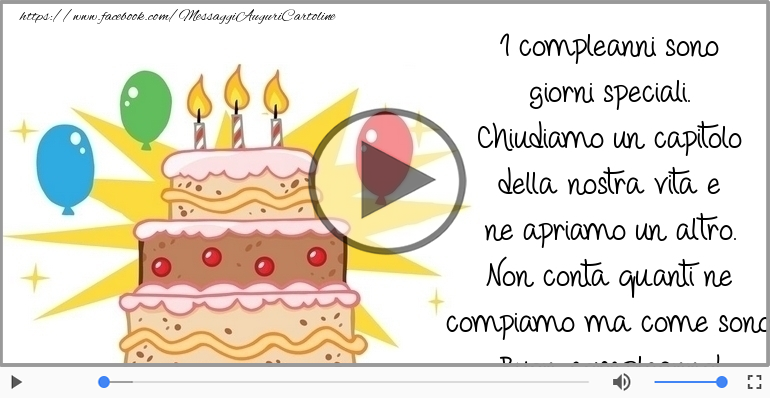 Buon compleanno!