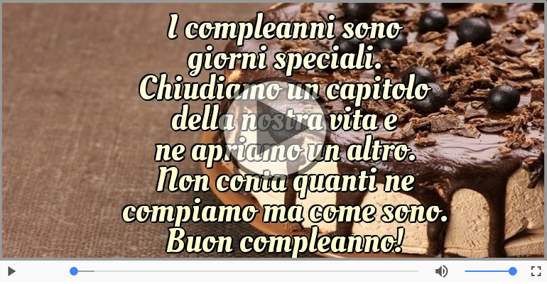 Buon compleanno!