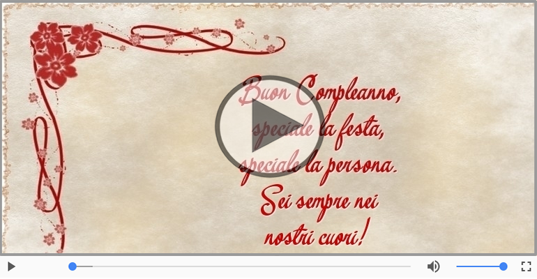 Buon compleanno!