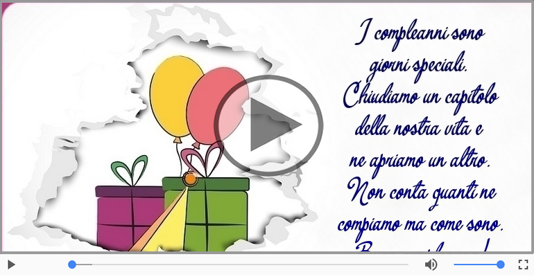 Buon compleanno!