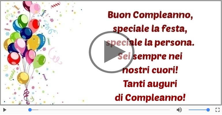 Buon compleanno!