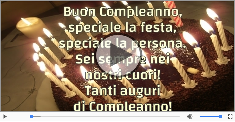 Buon compleanno!