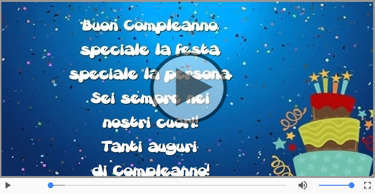 Buon compleanno!