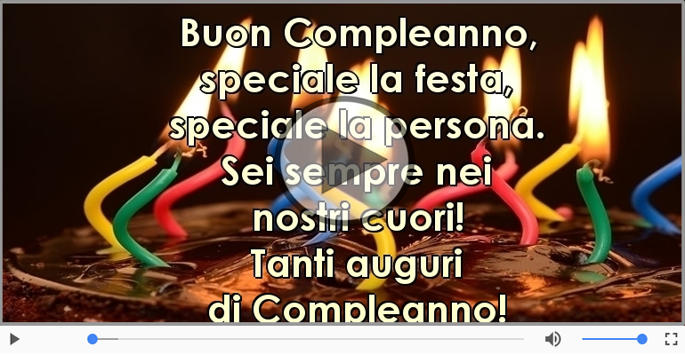 Buon compleanno!