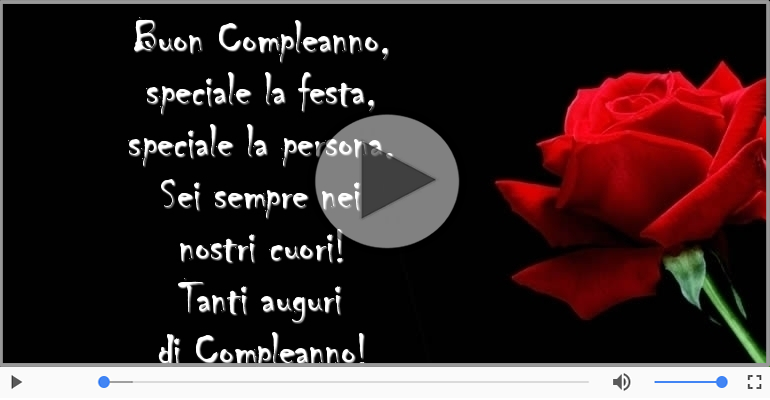 Buon compleanno!