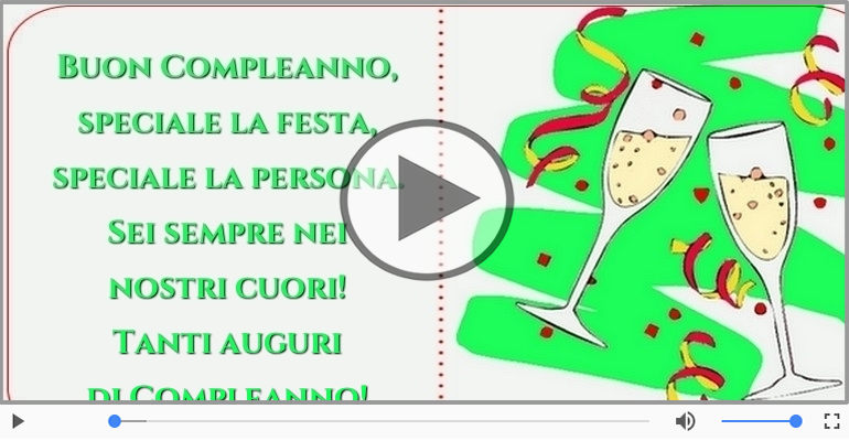 Buon compleanno!