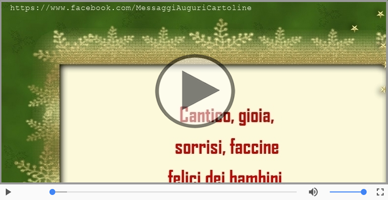 Felice Natale a tutti!