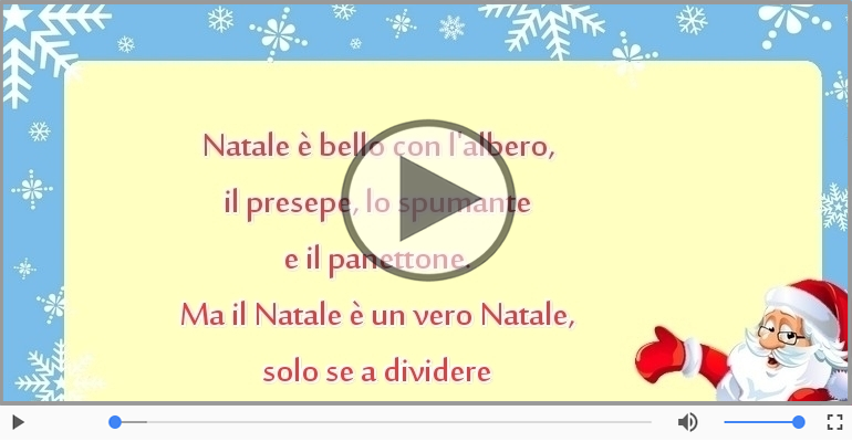 Buon Natale.